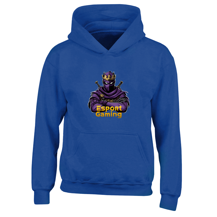 Purple Ninja Hoodie til børn