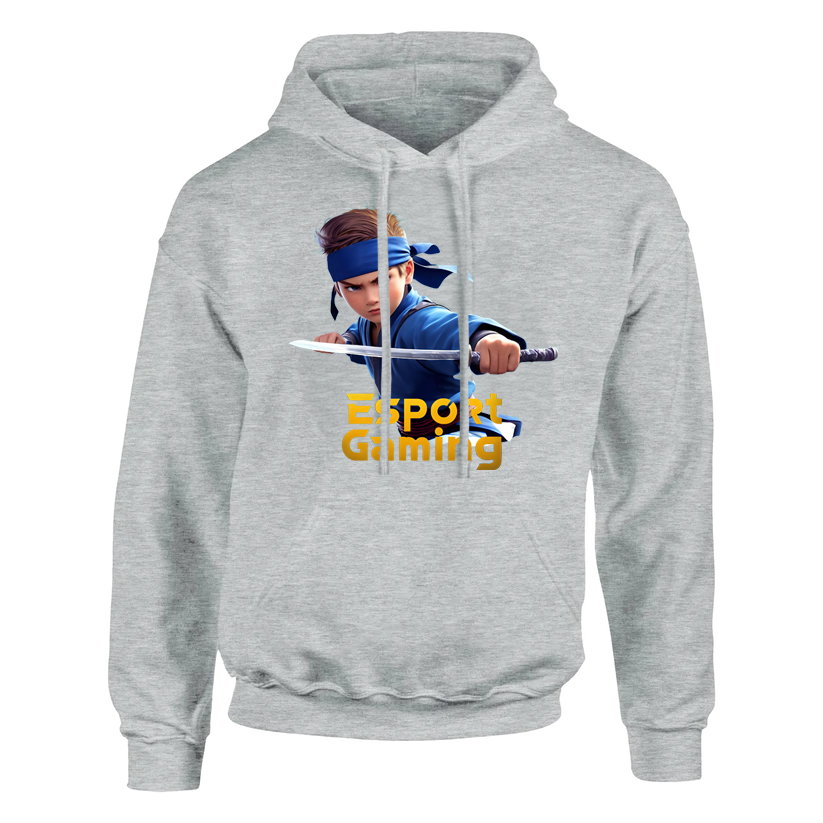 Blue Ninja kid Hoodie - voksne og unge
