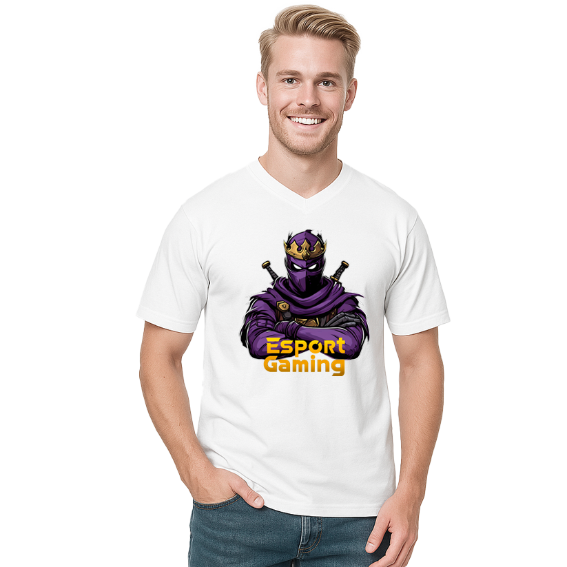 Purple Ninja T-shirt til Voksne og unge