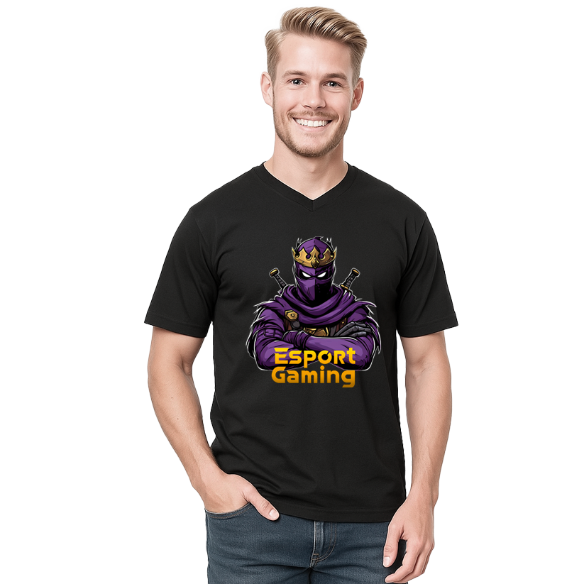 Purple Ninja T-shirt til Voksne og unge