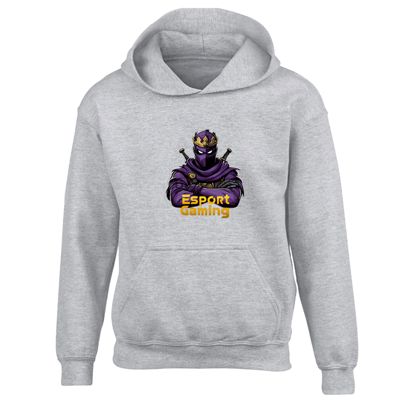 Purple Ninja Hoodie til børn