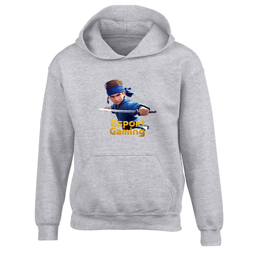 Blue Ninja Hoodie til børn
