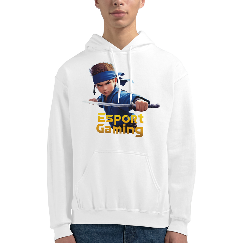 Blue Ninja kid Hoodie - voksne og unge