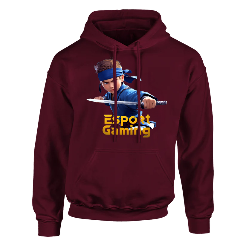 Blue Ninja kid Hoodie - voksne og unge