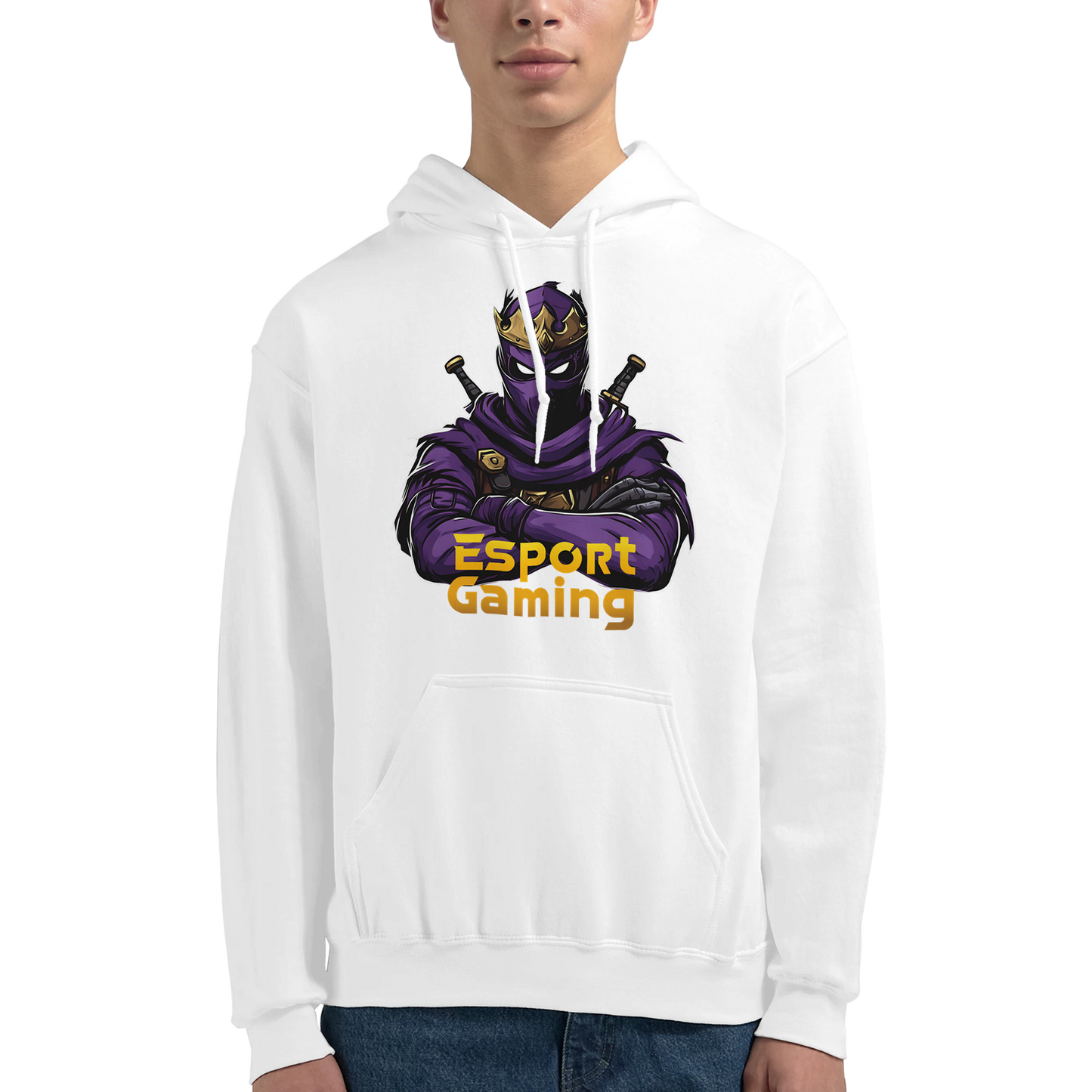 Purple Ninja Hoodie - Voksne/unge