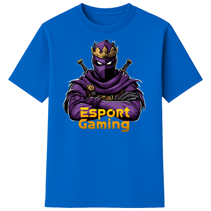 Purple NInja T-shirt til børn