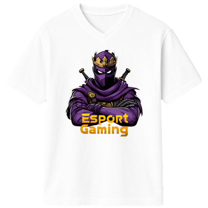 Purple Ninja T-shirt til Voksne og unge