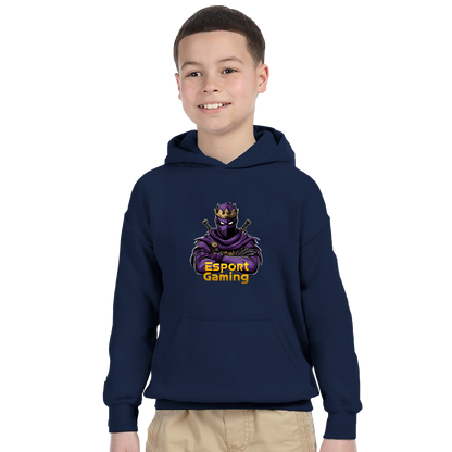 Purple Ninja Hoodie til børn