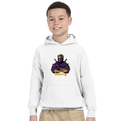 Purple Ninja Hoodie til børn
