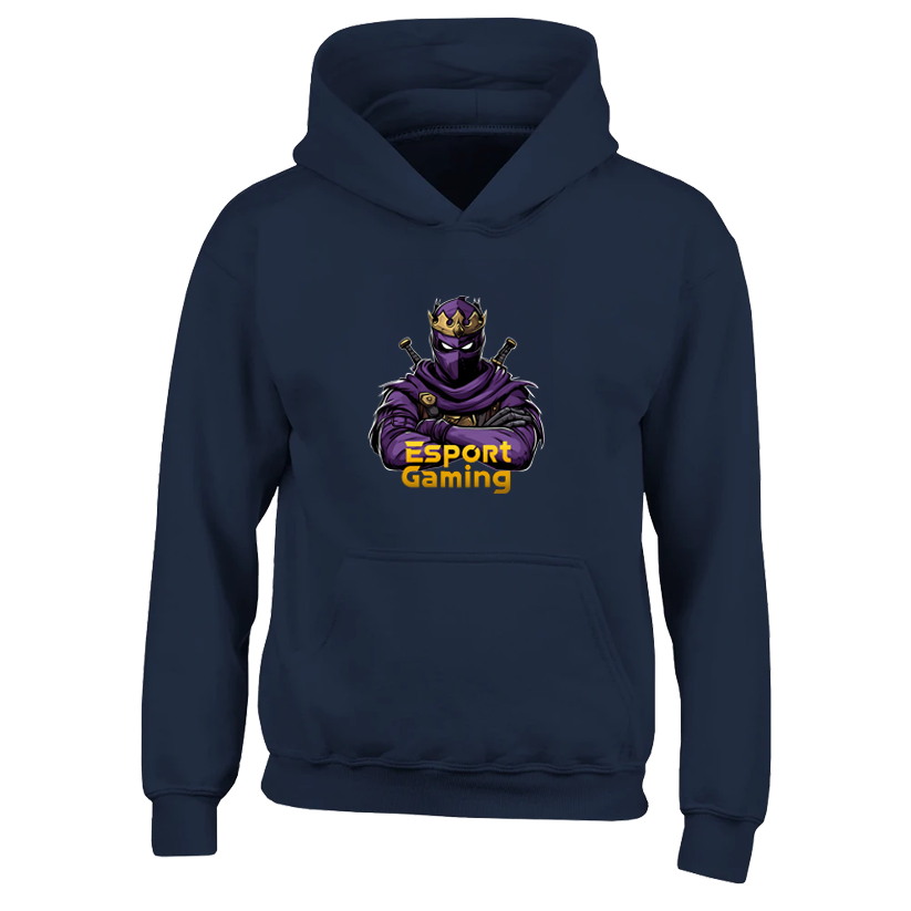Purple Ninja Hoodie til børn