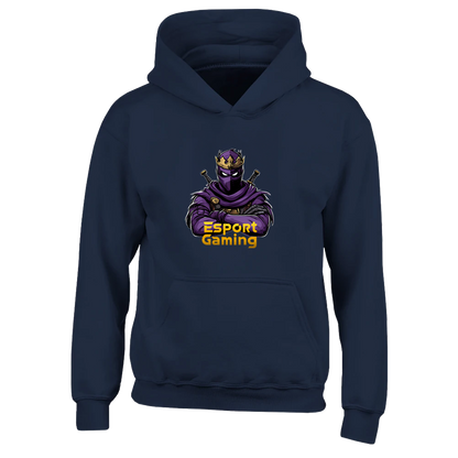 Purple Ninja Hoodie til børn