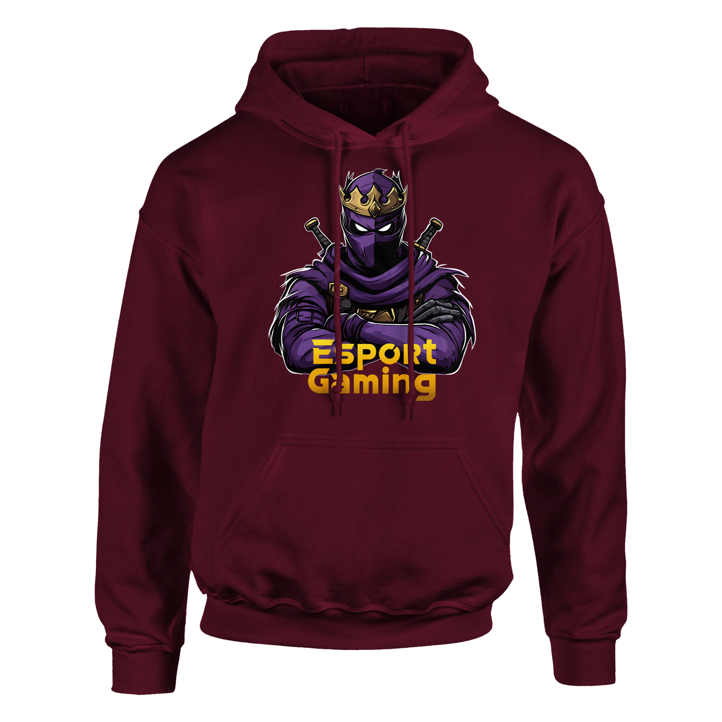 Purple Ninja Hoodie - Voksne/unge