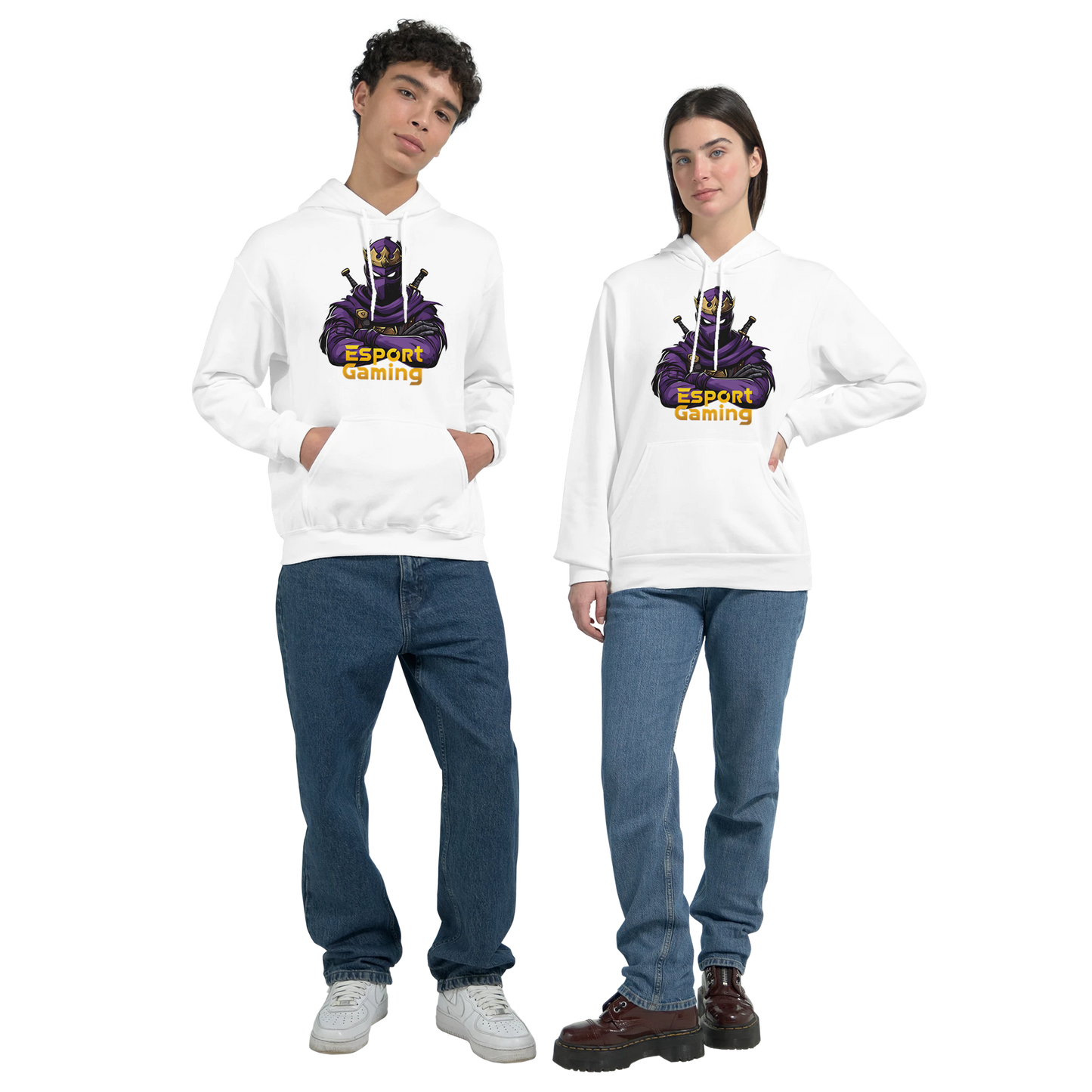 Purple Ninja Hoodie - Voksne/unge