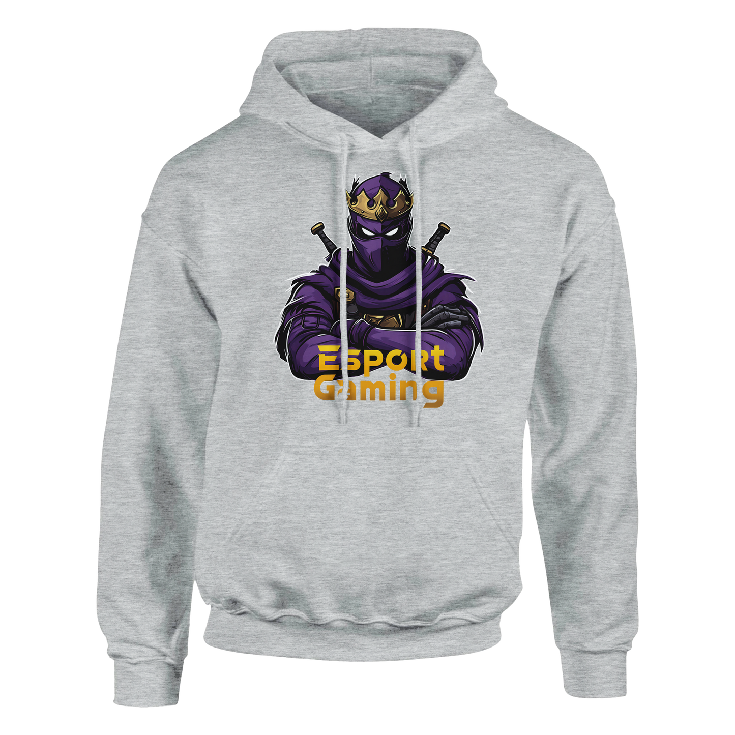 Purple Ninja Hoodie - Voksne/unge