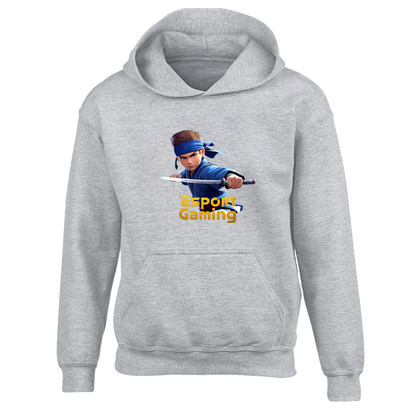 Blue Ninja Hoodie til børn