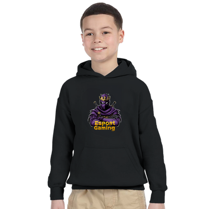 Purple Ninja Hoodie til børn