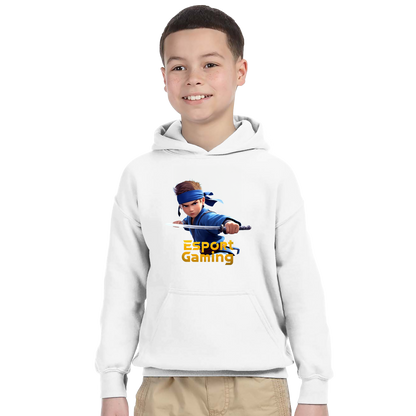 Blue Ninja Hoodie til børn