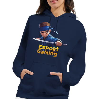 Blue Ninja kid Hoodie - voksne og unge