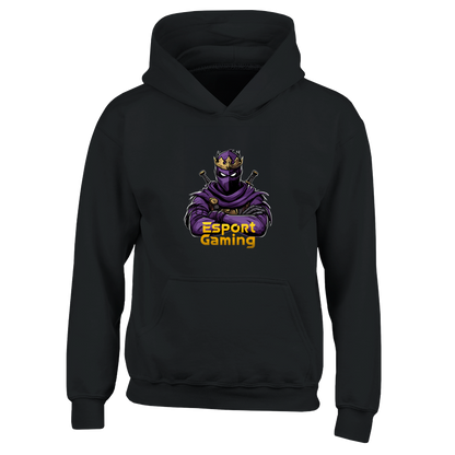 Purple Ninja Hoodie til børn