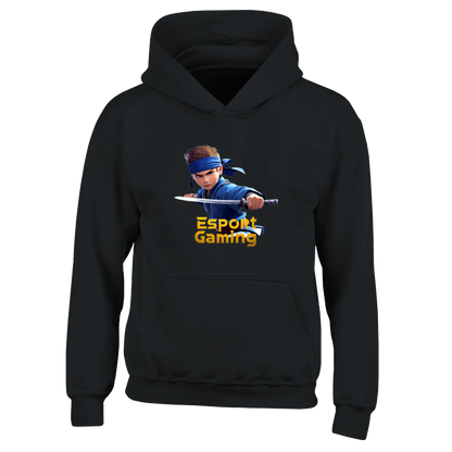 Blue Ninja Hoodie til børn