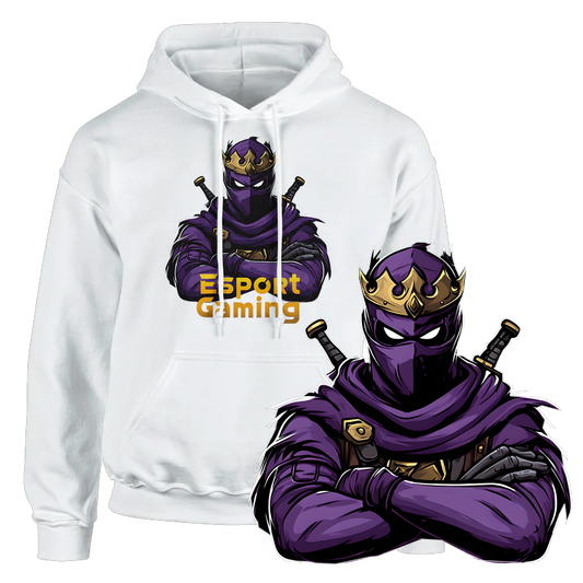 Purple Ninja Hoodie - Voksne/unge